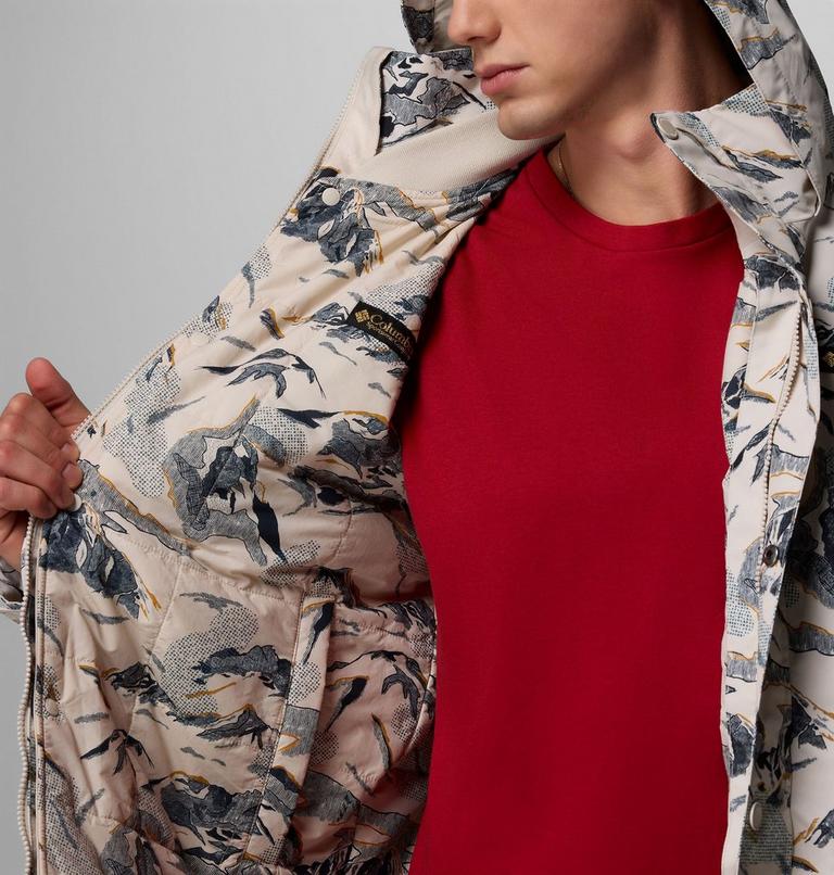 Men's High Cascades 3-in-1 Reversible Bomber Jacket, Color: Dark Stone Skylines, image 10
