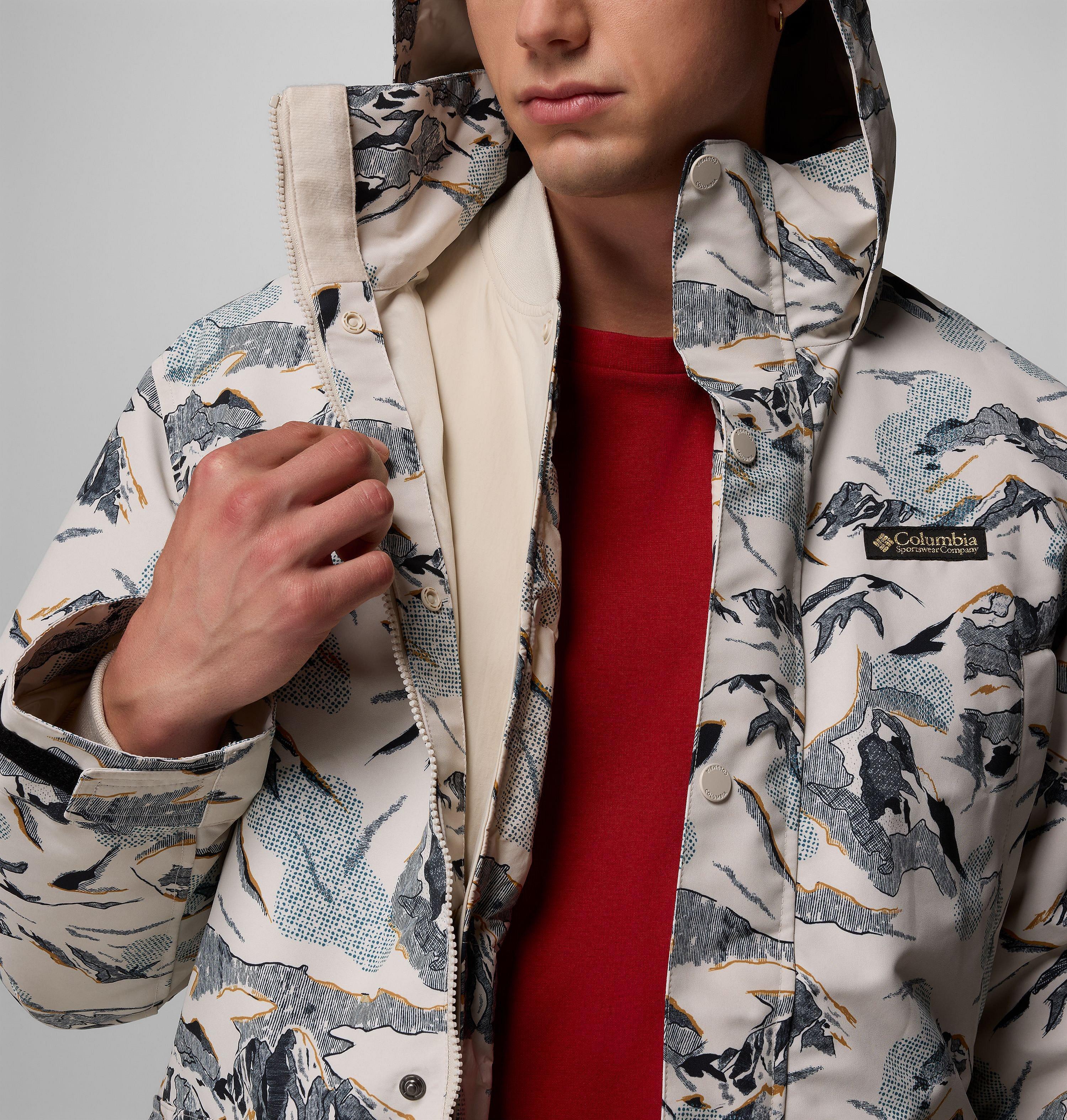 Men's High Cascades Interchange Reversible Bomber Jacket 11