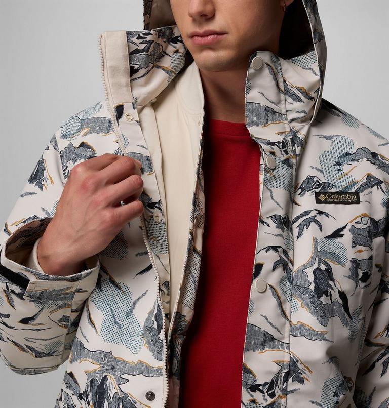 Men's High Cascades 3-in-1 Reversible Bomber Jacket, Color: Dark Stone Skylines, image 11