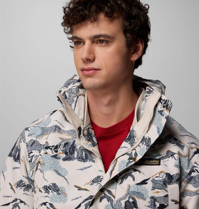 Men's High Cascades 3-in-1 Reversible Bomber Jacket, Color: Dark Stone Skylines, image 12