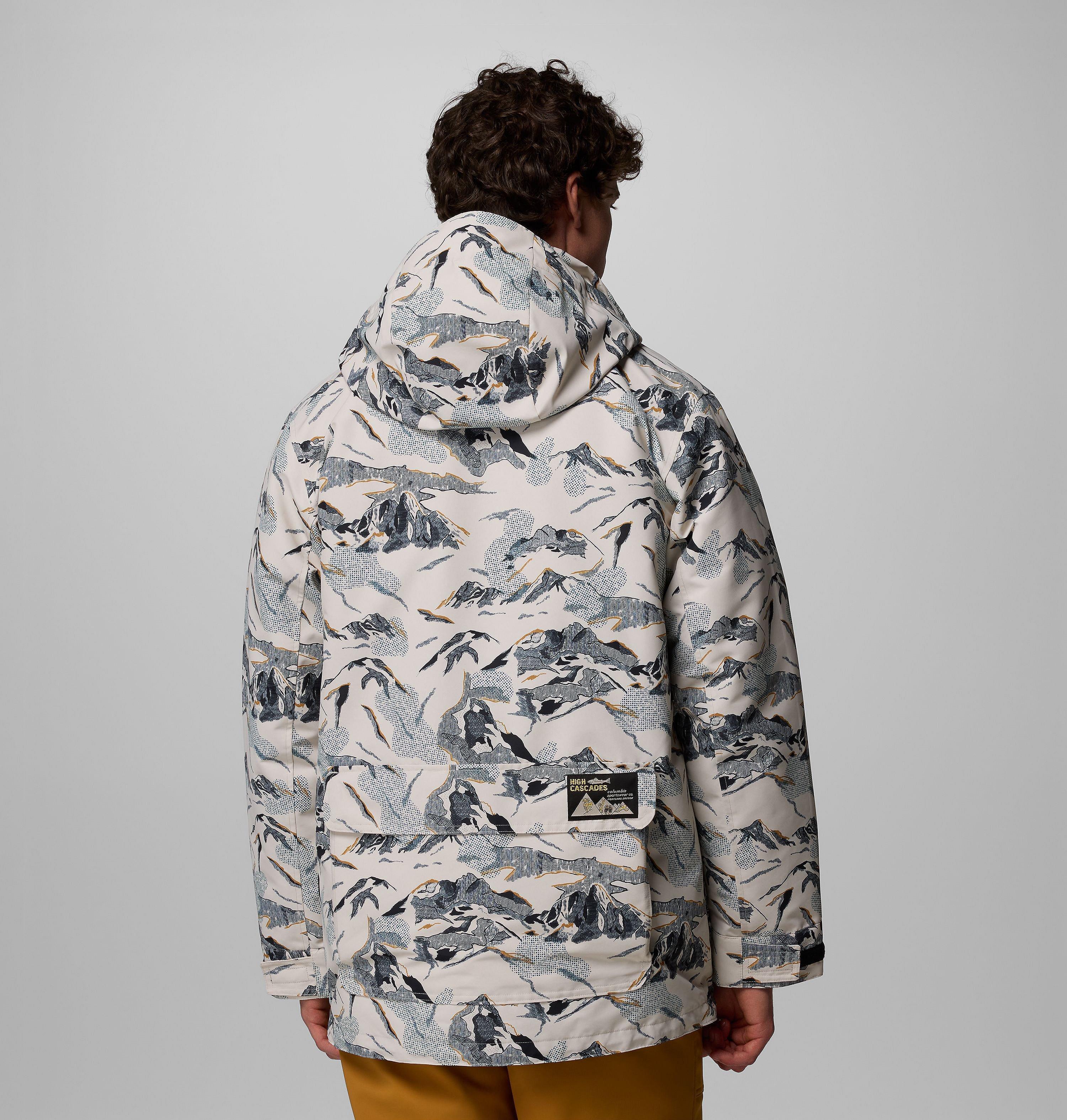 Men's High Cascades Interchange Reversible Bomber Jacket 3