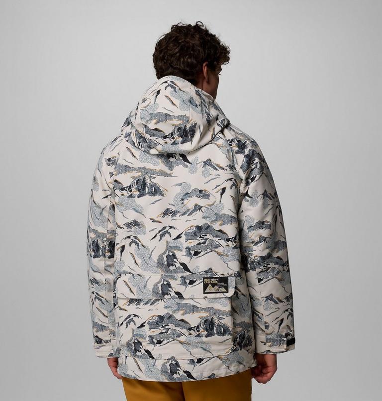 Men's High Cascades 3-in-1 Reversible Bomber Jacket, Color: Dark Stone Skylines, image 3