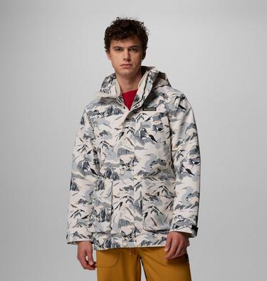 Chaqueta bomber reversible 3 en 1 High Cascades para hombre, Color: Dark Stone Skylines, image 1