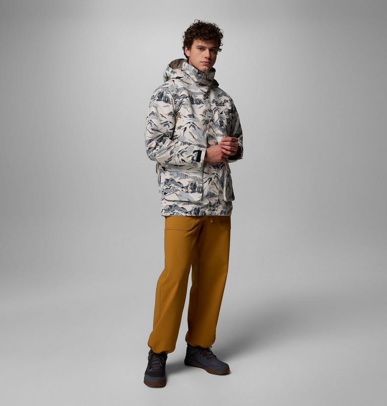 Men's High Cascades 3-in-1 Reversible Bomber Jacket, Color: Dark Stone Skylines, image 2