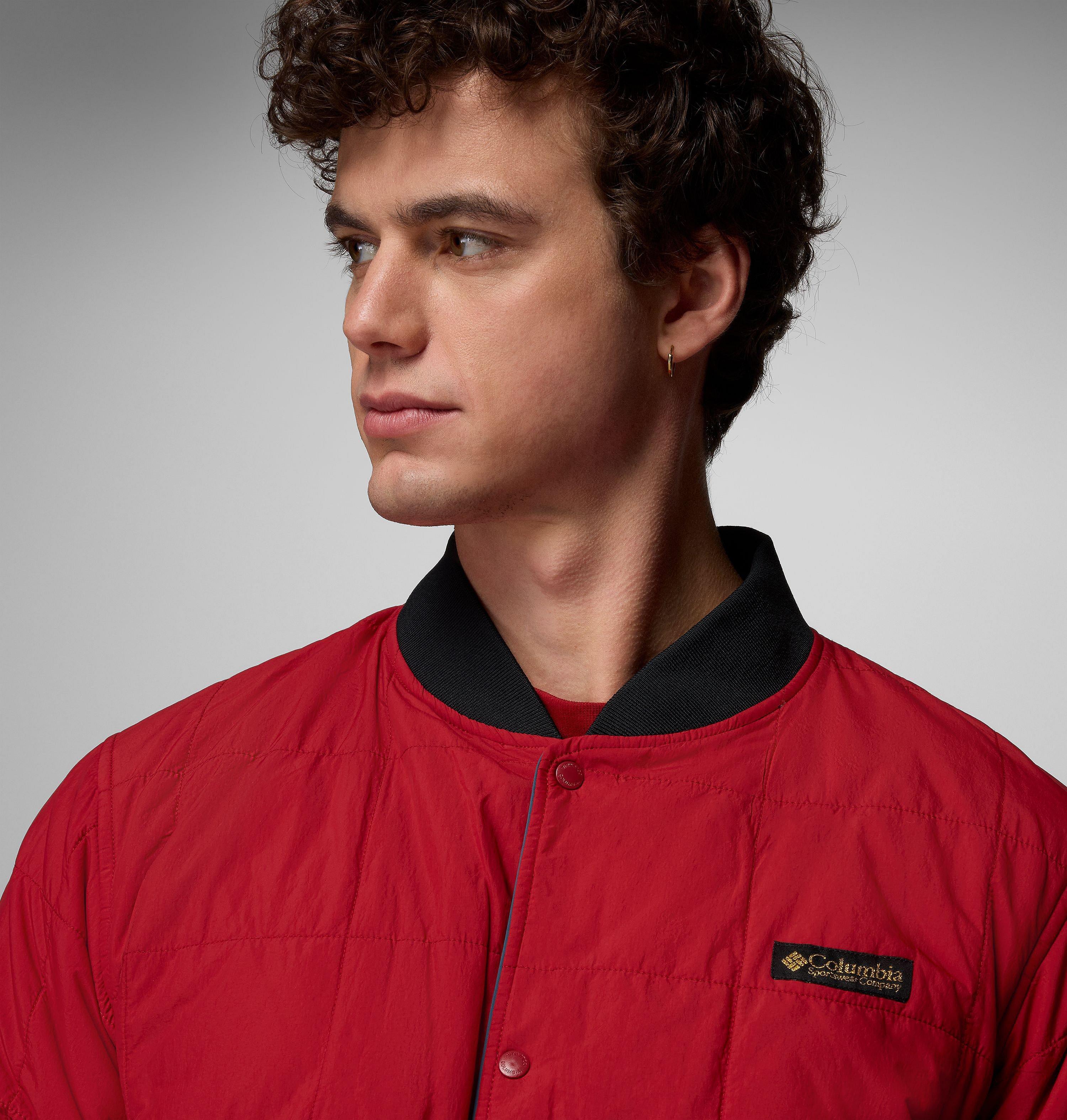 Men's High Cascades Interchange Reversible Bomber Jacket 17