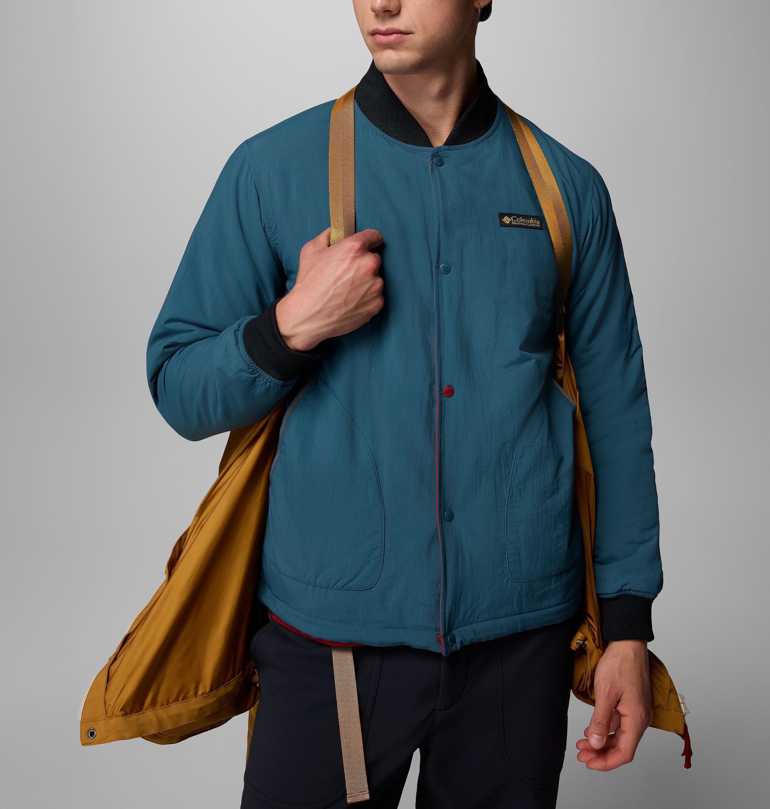 Men's High Cascades Interchange Reversible Bomber Jacket 20