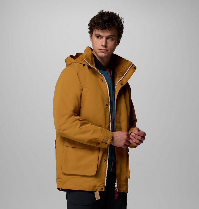 Men's High Cascades Interchange Reversible Bomber Jacket, Color: Maple Sugar, image 5