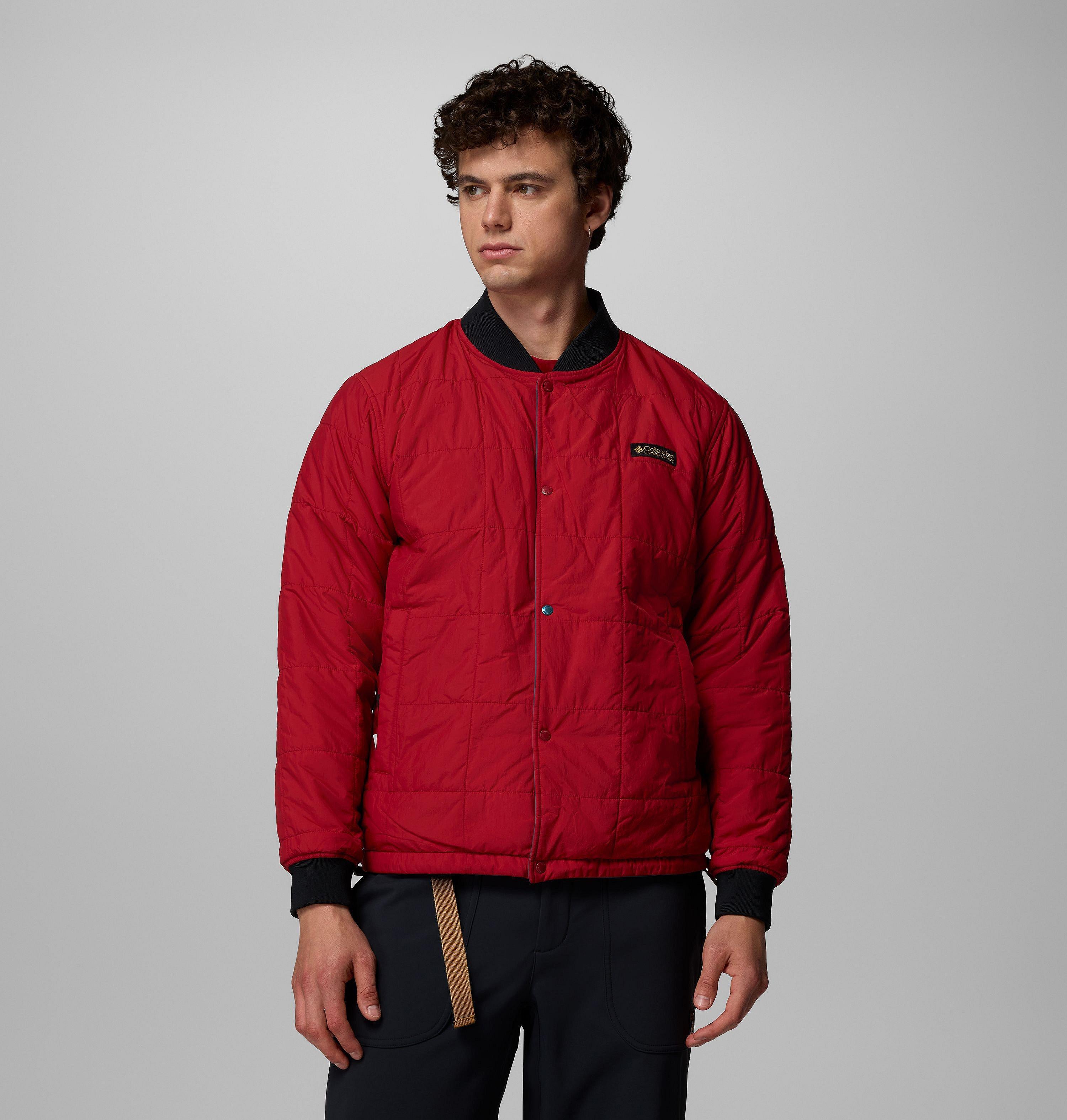 Men's High Cascades Interchange Reversible Bomber Jacket 8