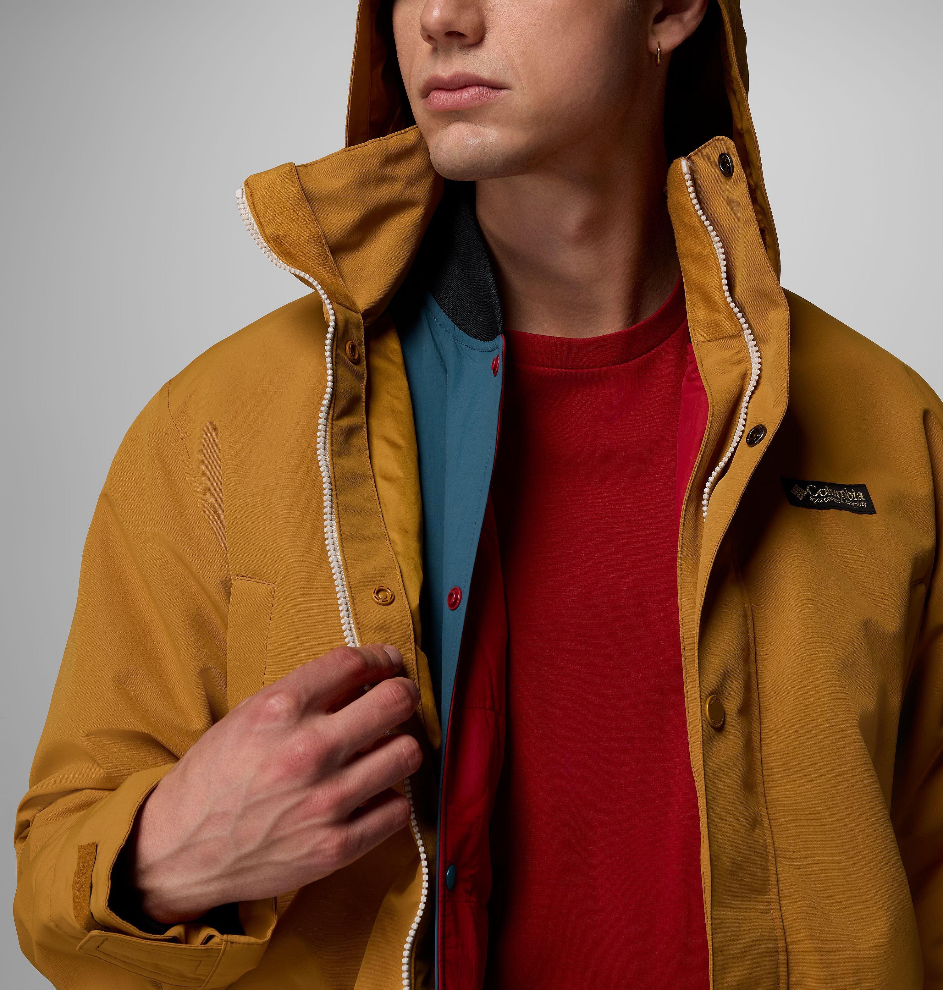 Men's High Cascades Interchange Reversible Bomber Jacket 11