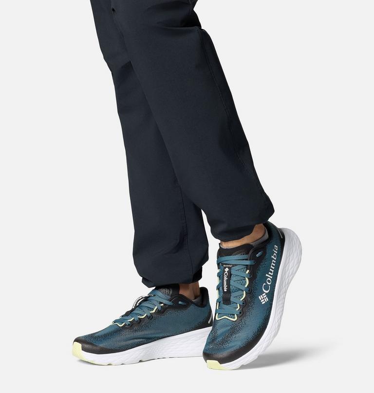 Men's Konos Featherweight Running Shoe, Color: Everblue, Citron Haze, image 10