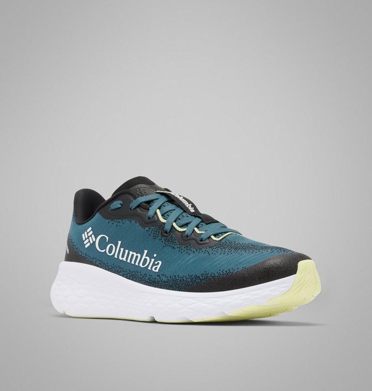 Men's Konos Featherweight Running Shoe, Color: Everblue, Citron Haze, image 3