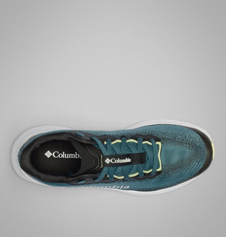 Men's Konos Featherweight Running Shoe, Color: Everblue, Citron Haze, image 4