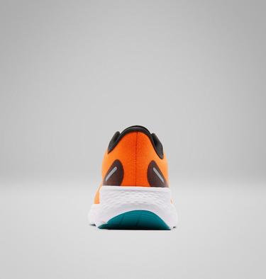 Men's Konos Featherweight Running Shoe, Color: Blaze, Teal Chloride, image 2