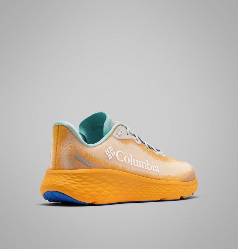 Men's Konos Featherweight Running Shoe, Color: Mango, Stormy Blue, image 9