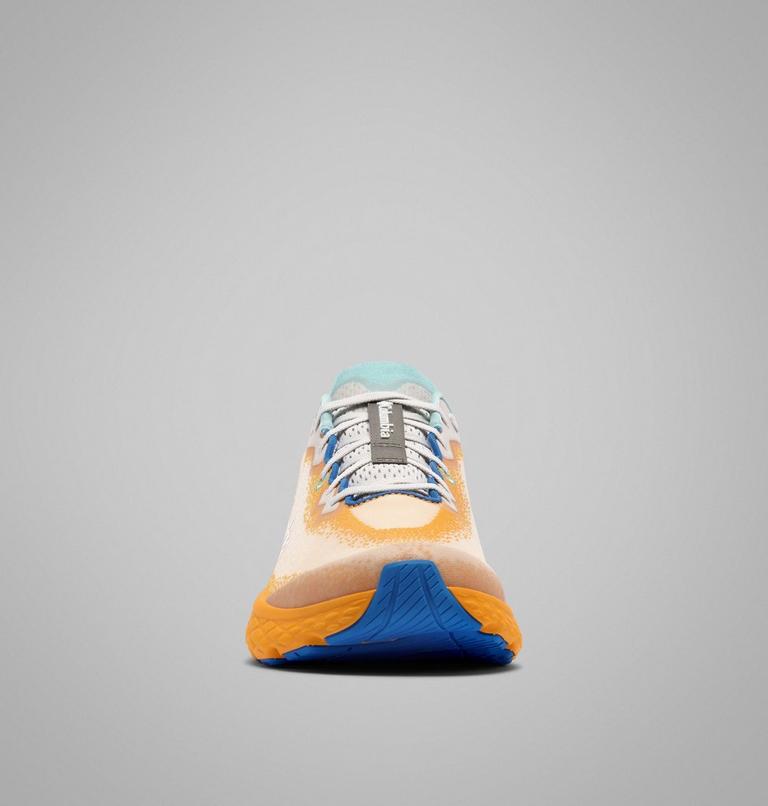 Men's Konos Featherweight Running Shoe, Color: Mango, Stormy Blue, image 8