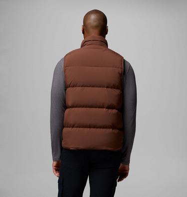 Men's Wallowa Down Gilet, Color: Tobacco, image 3
