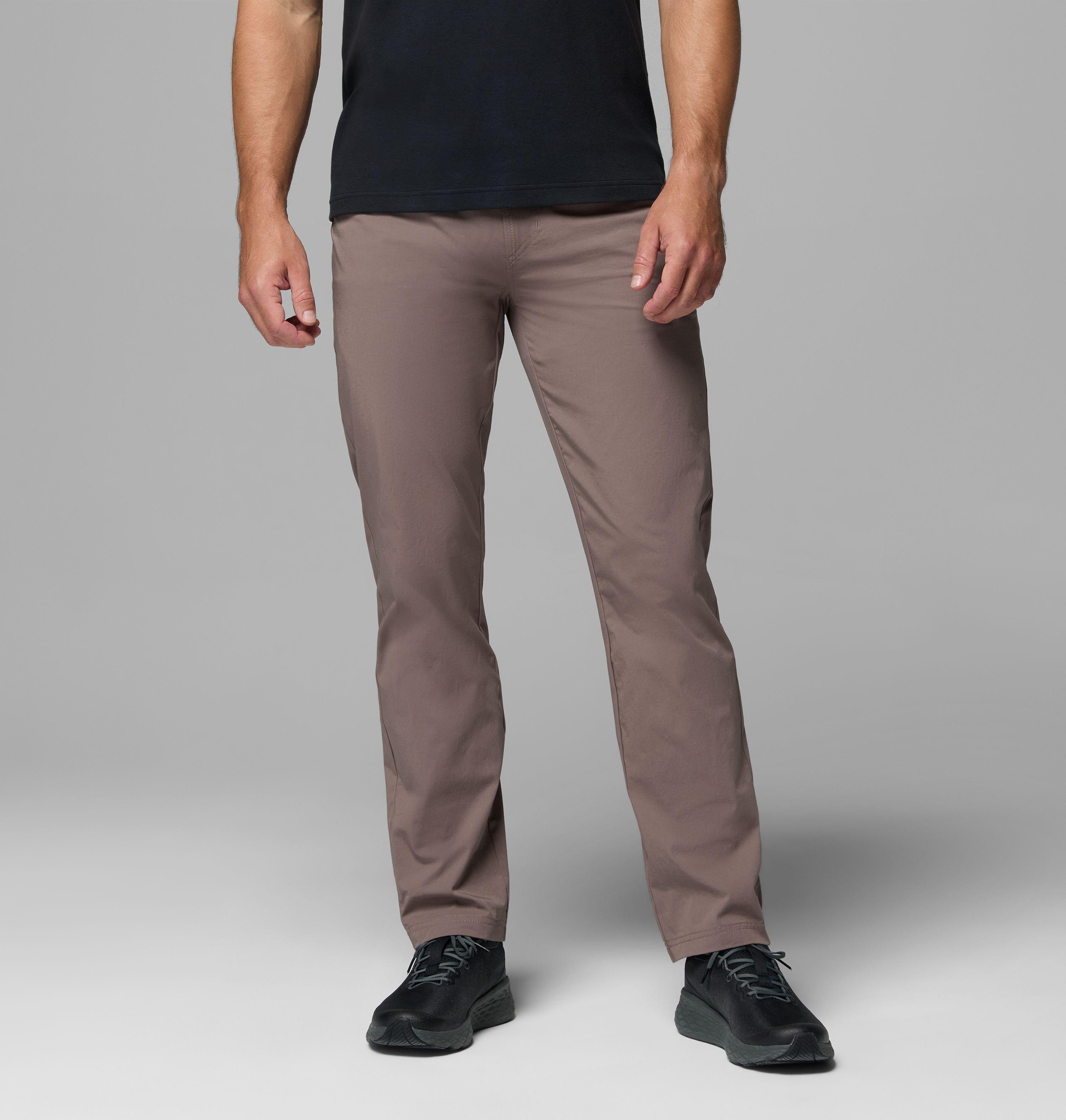 Columbia Men's Roc Five-Pocket Regular-Fit Pants - Iron