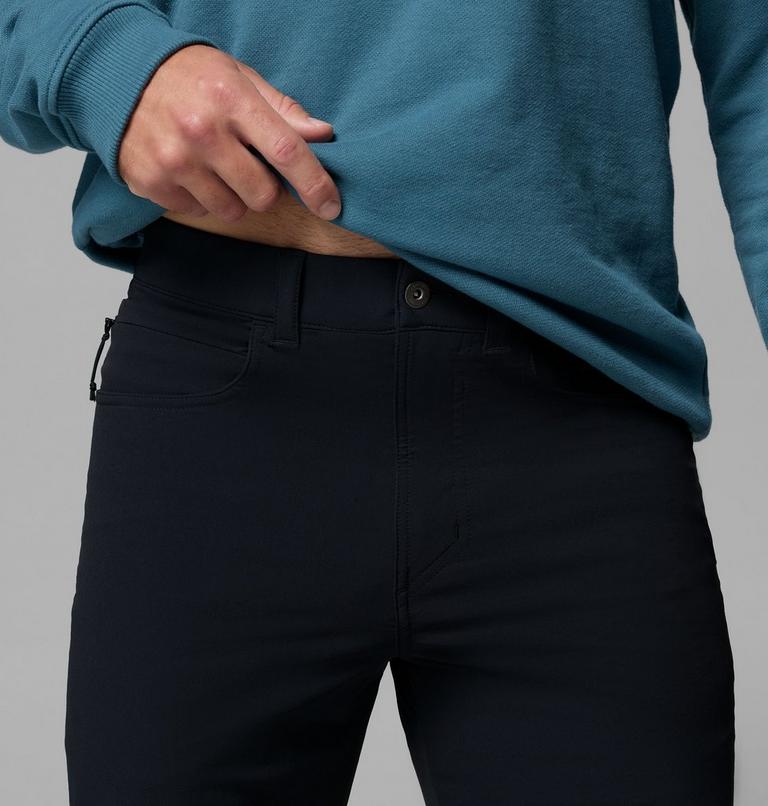 Pantalones con 5 bolsillos ROC Tech para hombre, Color: Black, image 5