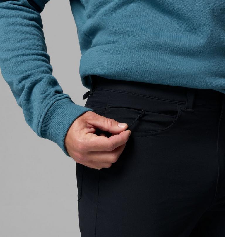 Pantalones con 5 bolsillos ROC Tech para hombre, Color: Black, image 6