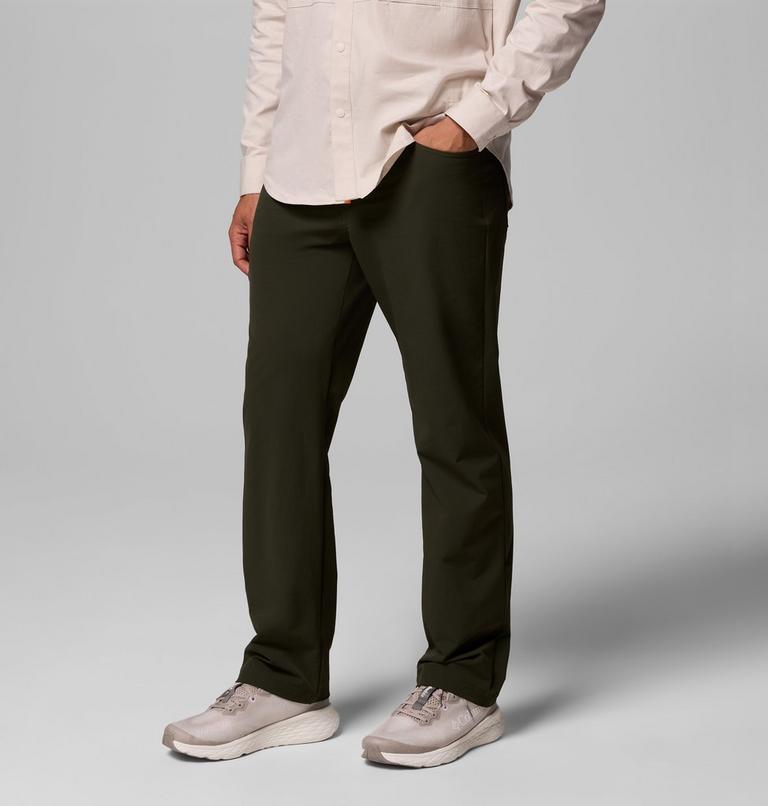 Men's ROC Tech 5 Pocket Pants, Color: Greenscape, image 4