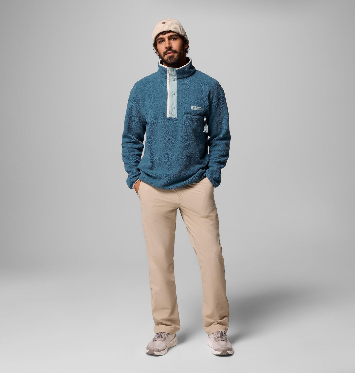 Мужские брюки Columbia ROC Tech Chino, цвет: Серо-бежевый — фото 2