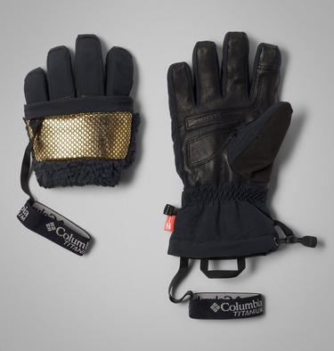 Men's Peak Pursuit II Waterproof Ski Gloves, Color: Black, image 2