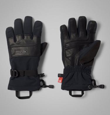 Women's Peak Pursuit II Waterproof Ski Gloves, Color: Black, image 1