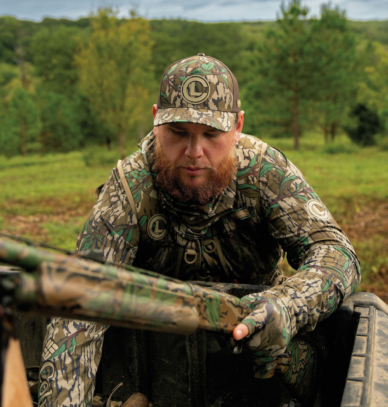 CSC PHG X Luke Combs Tech Camo Ball Cap 8
