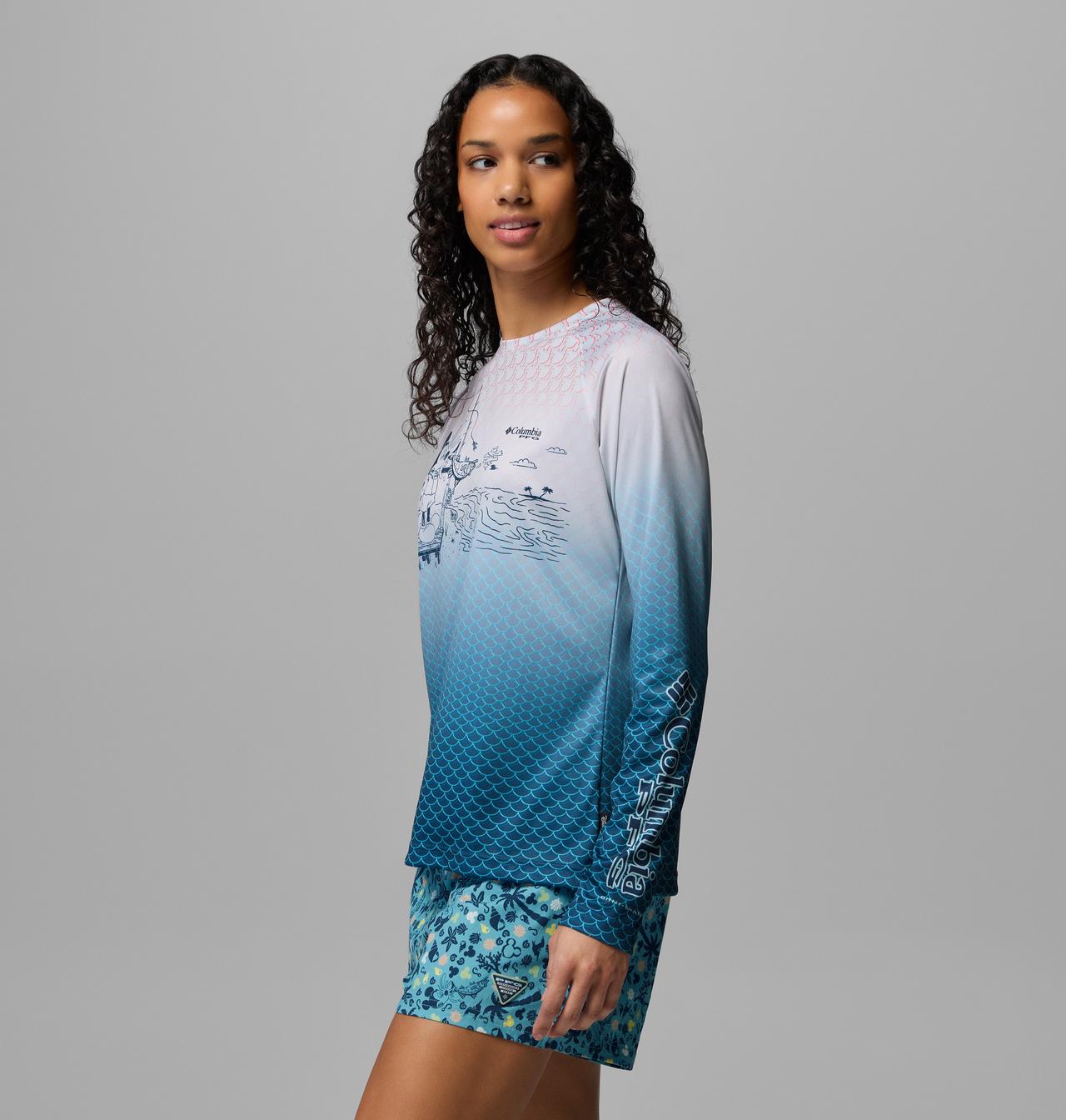 Femmes Chemise à manches longues CSC x Disney PFG Tidal™ 4
