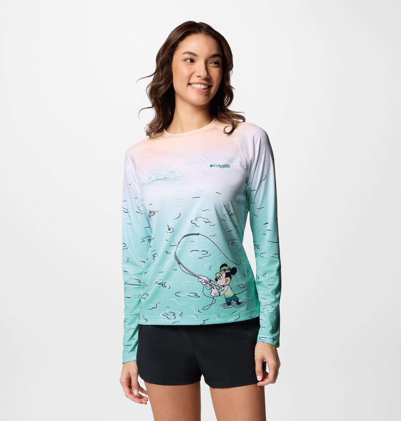 Chemise à manches longues CSC x Disney PFG Tidal™ pour femmes 1
