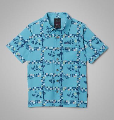 Camisa PFG Super Slack Tide de CSC x Disney para j&oacute;venes, Color: Vintage Blue, image 1