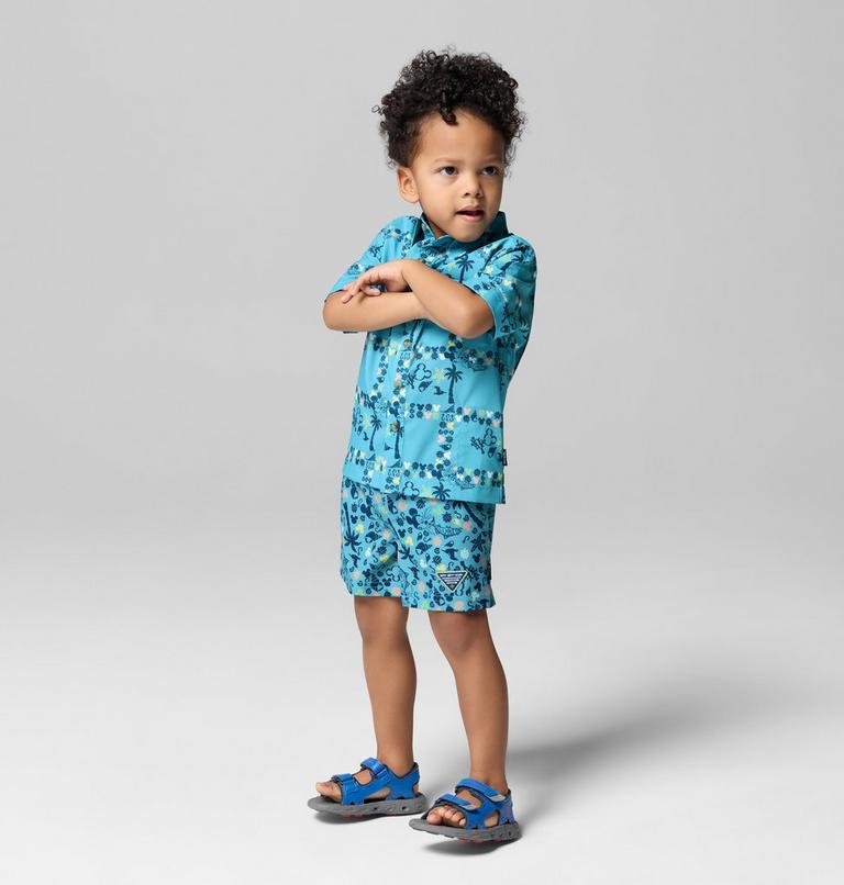 Toddler's CSC x Disney PFG Super Slack Tide Shirt, Color: Vintage Blue, image 4