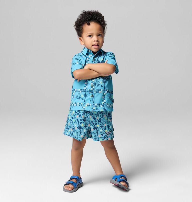Toddler's CSC x Disney PFG Super Slack Tide Shirt, Color: Vintage Blue, image 2