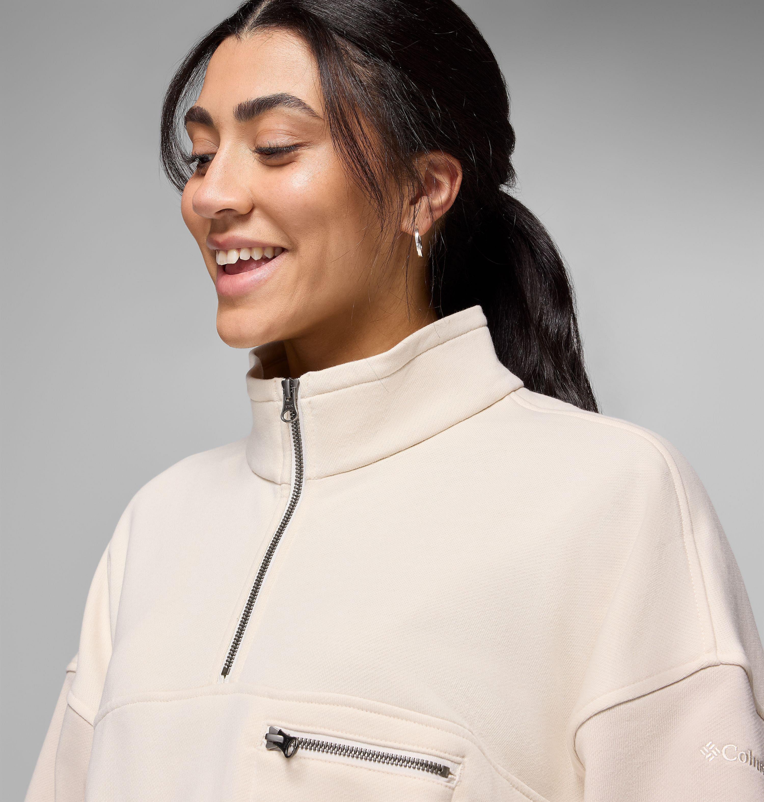 Chandail avec demi-fermeture éclair Bugasweat pour femme 5