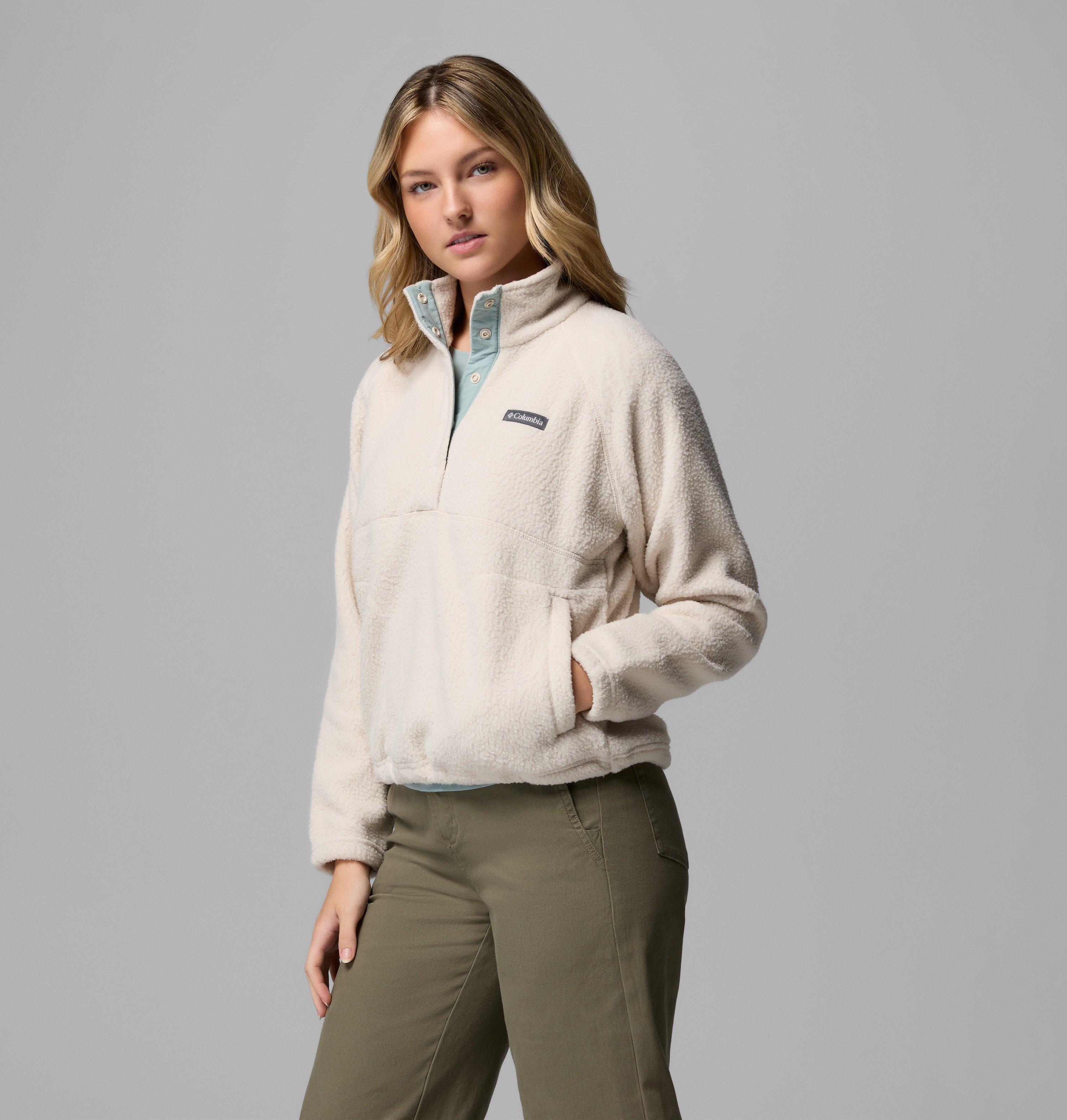 Women's Jasper Ridge Pebbled Fleece Half Snap 4