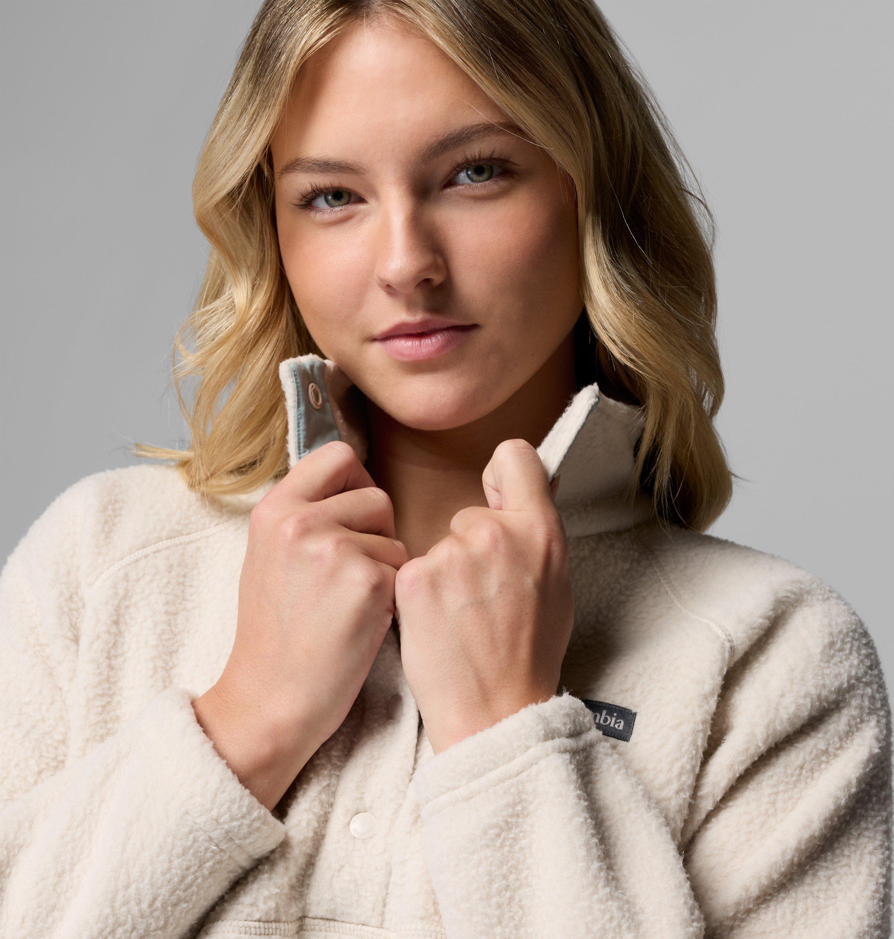 Women's Jasper Ridge Pebbled Fleece Half Snap | Columbia