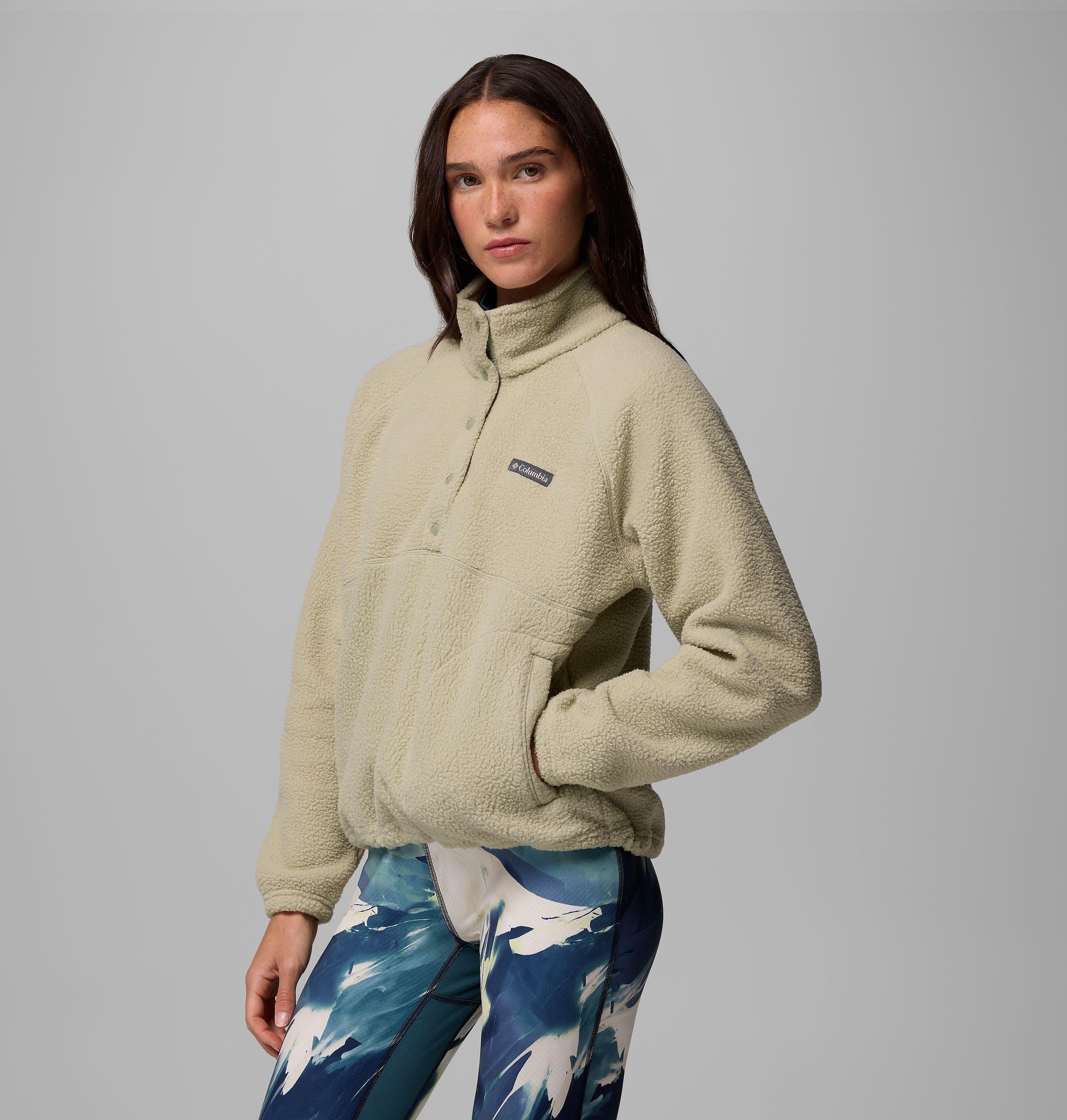 Women's Jasper Ridge Pebbled Fleece Half Snap 4