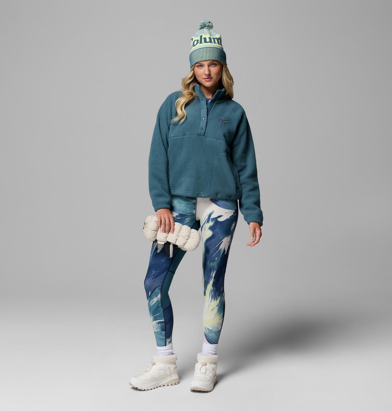 Women's Jasper Ridge™ Pebbled Fleece Half Snap | 429 | XL 2