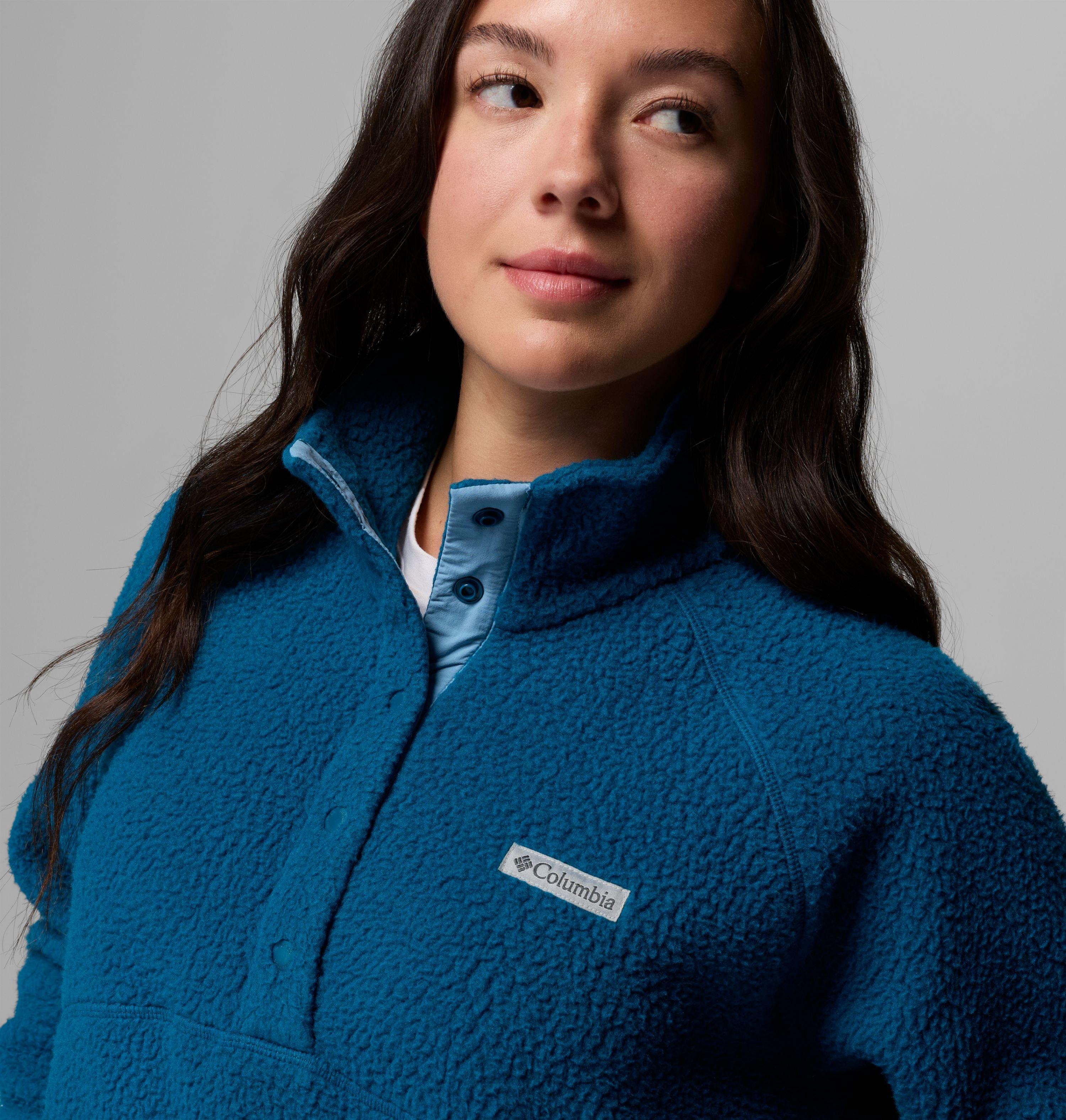 Women's Jasper Ridge Pebbled Fleece Half Snap | 442 | L 5