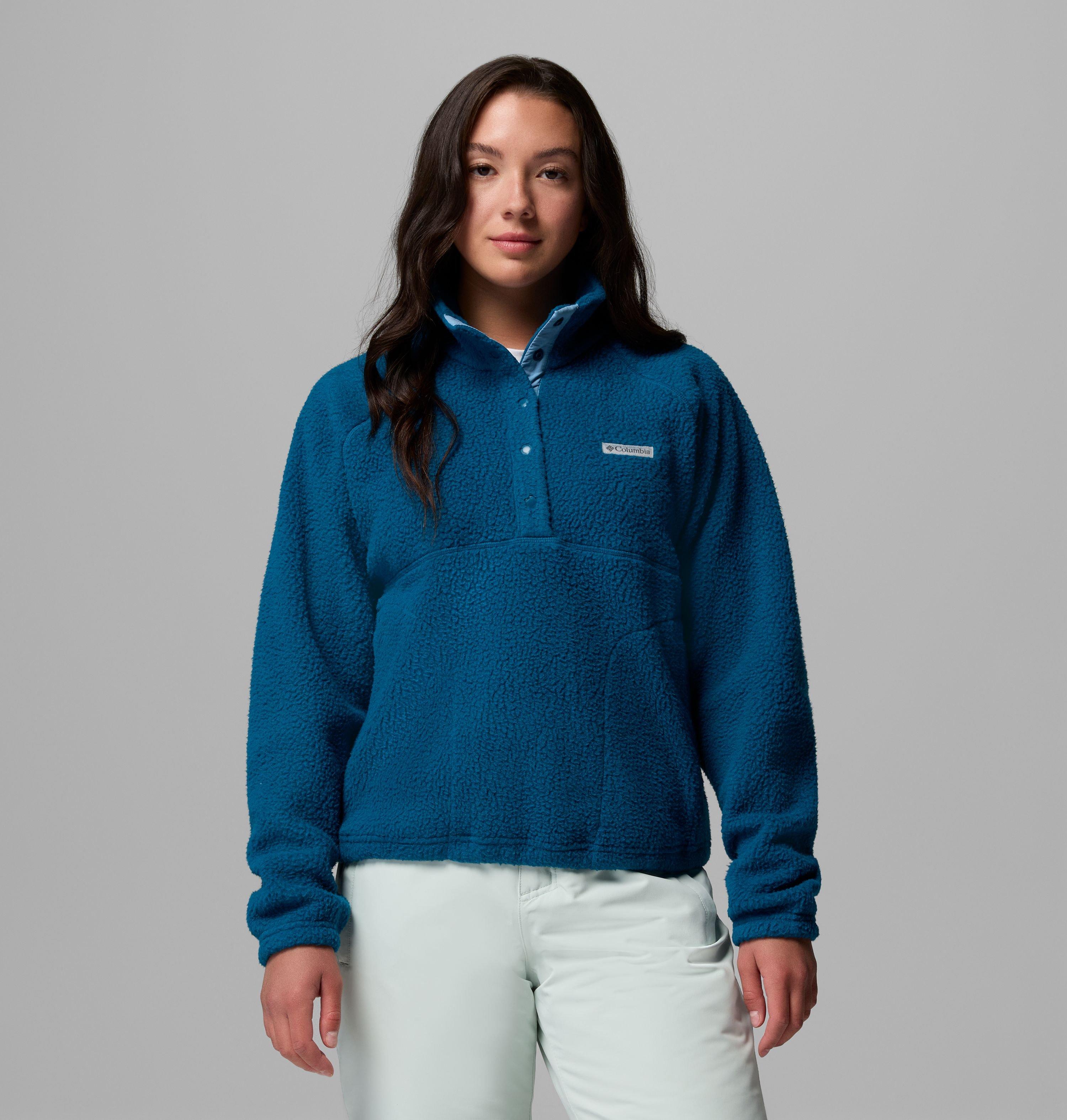 Women's Jasper Ridge Pebbled Fleece Half Snap | 442 | L 1