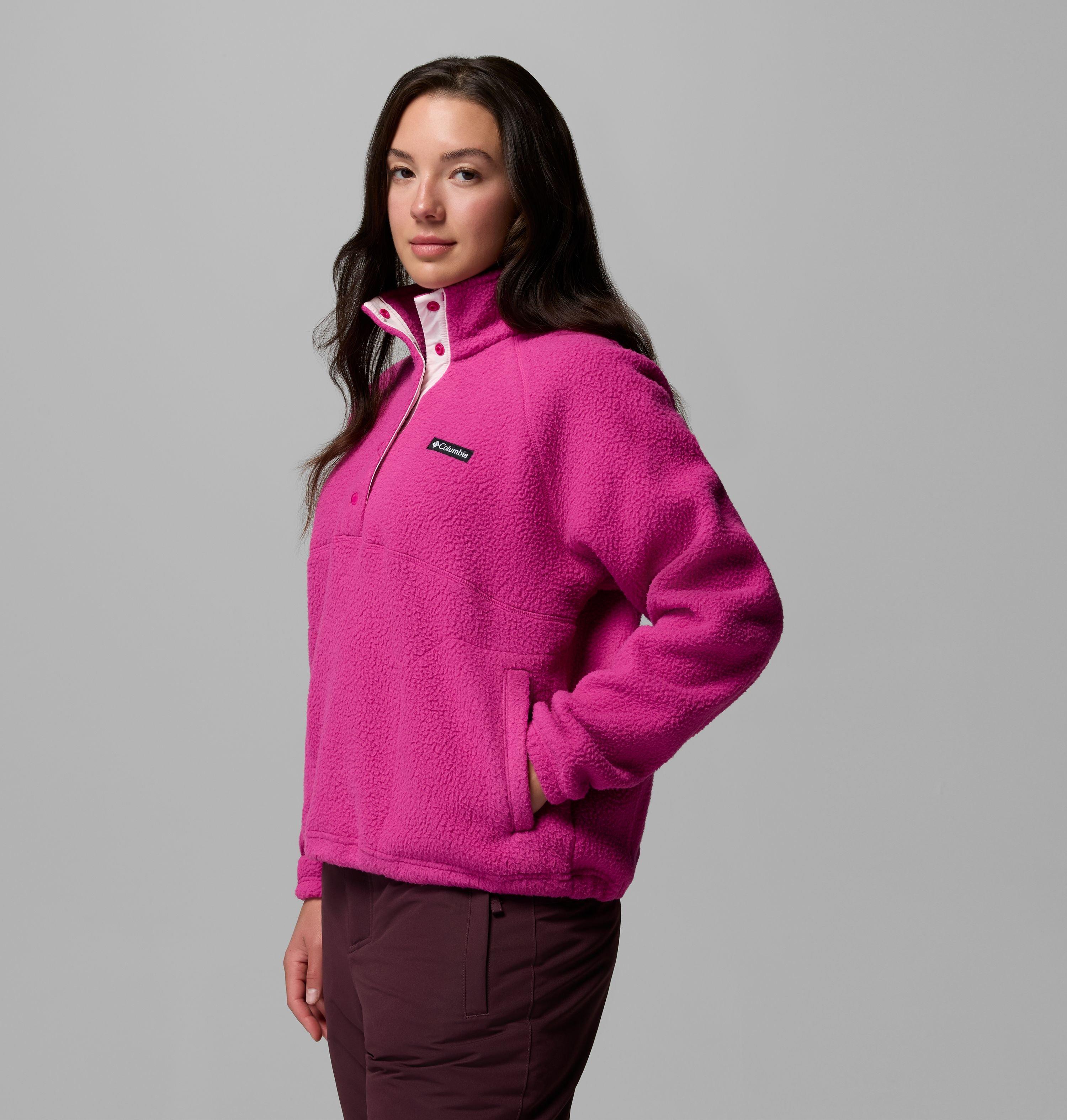 Women's Jasper Ridge Pebbled Fleece Half Snap | 538 | M 4