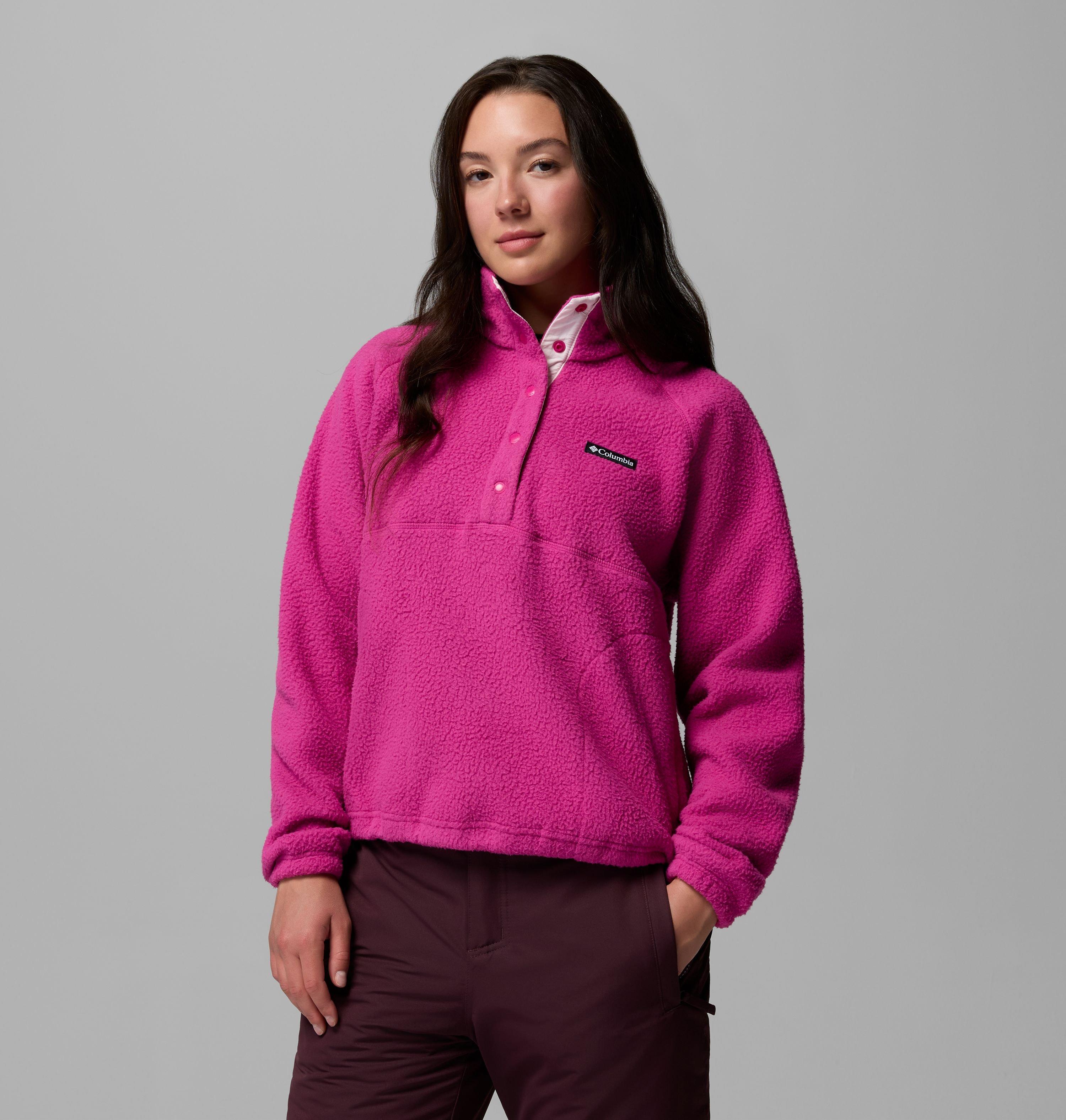 Women's Jasper Ridge Pebbled Fleece Half Snap | 538 | M 1