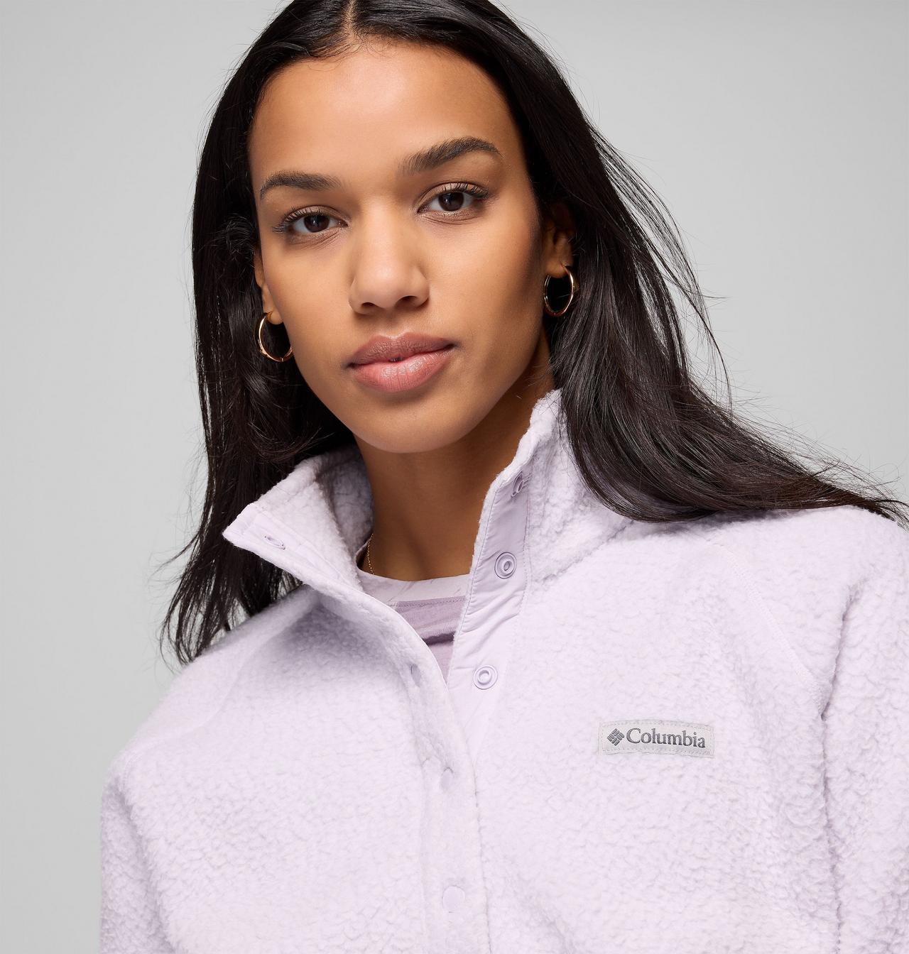 Women's Jasper Ridge Pebbled Fleece Half Snap | Columbia