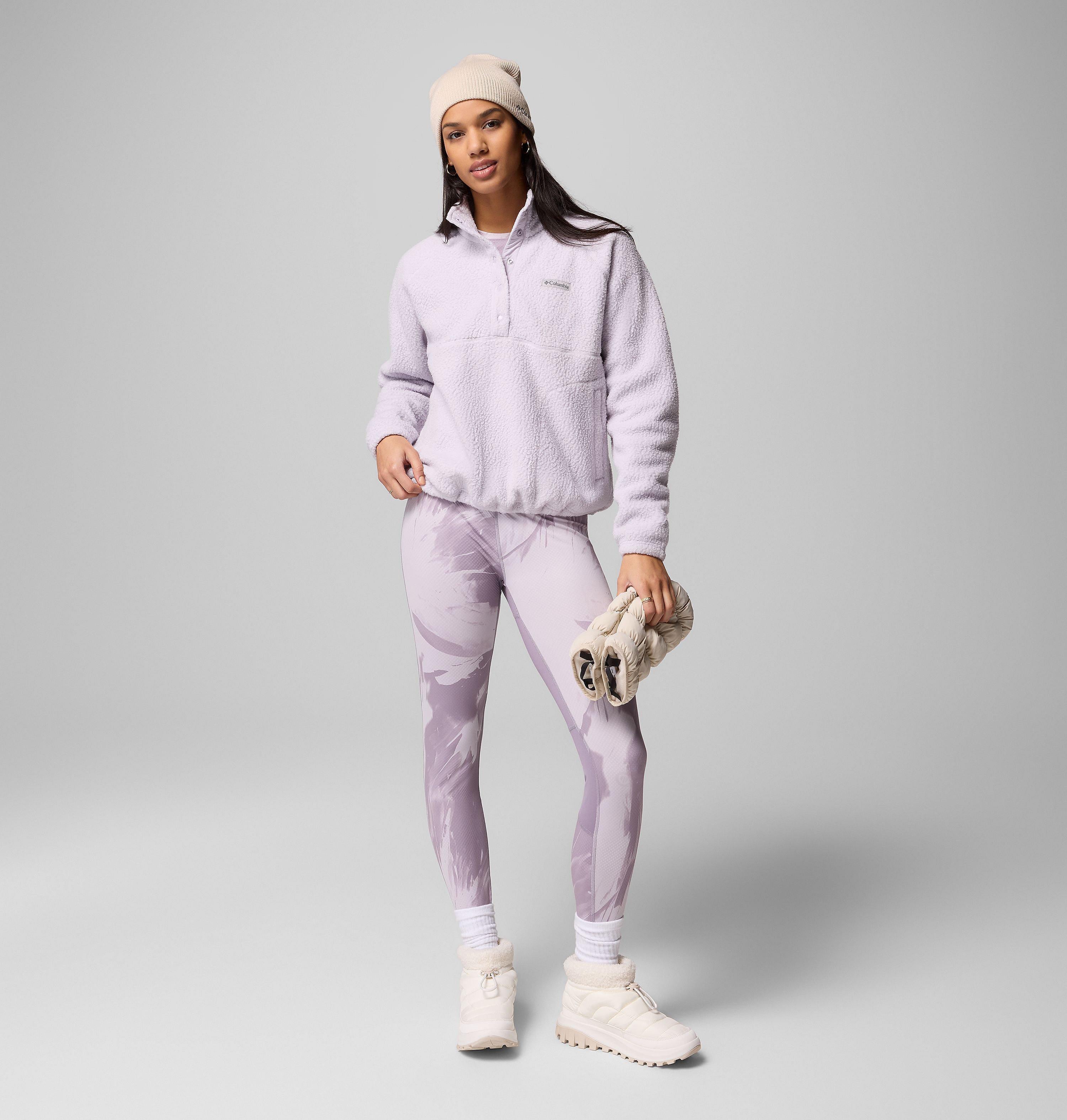 Women's Jasper Ridge Pebbled Fleece Half Snap 2