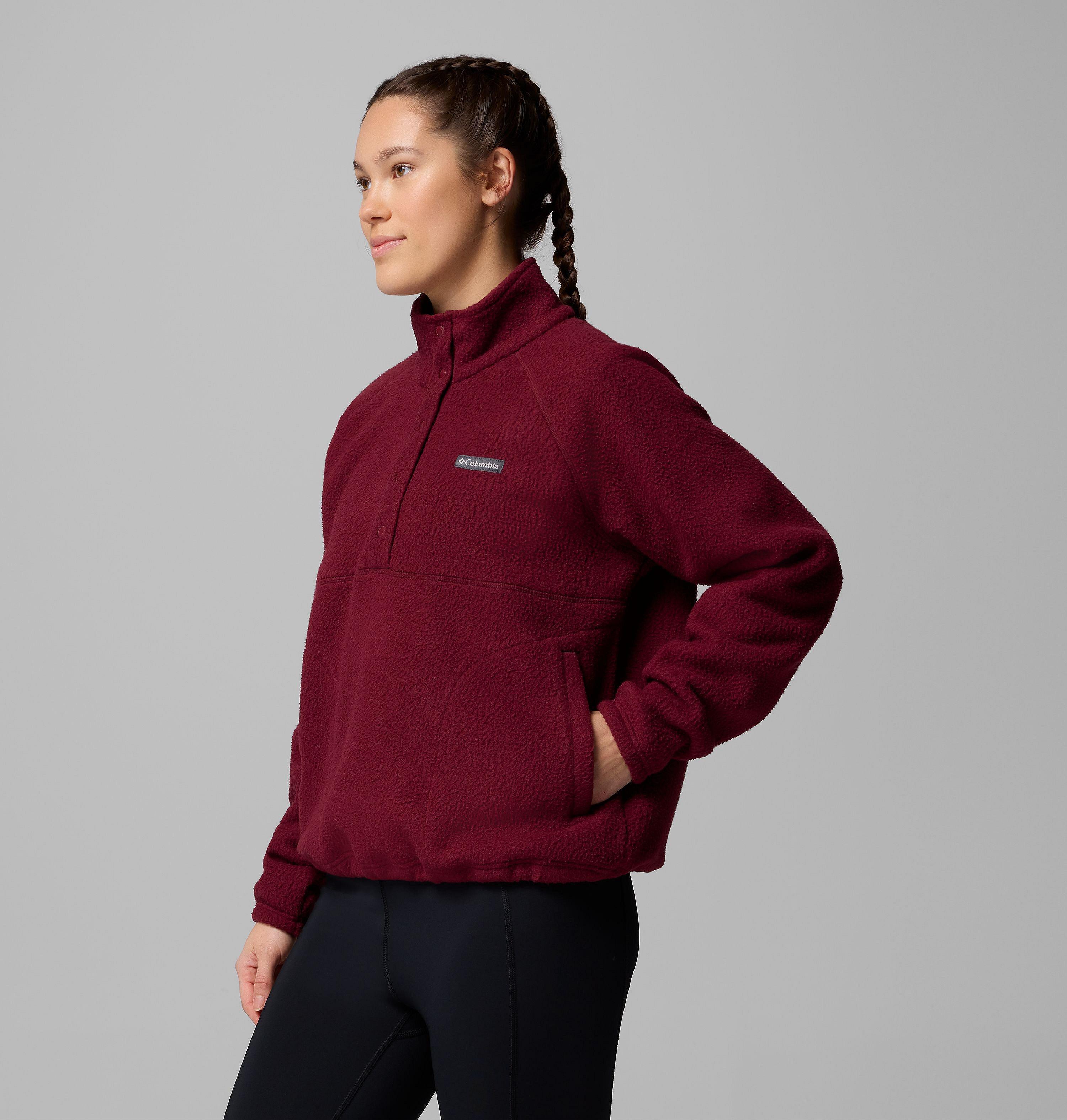 Women's Jasper Ridge™ Pebbled Fleece Half Snap - thumbnail 4