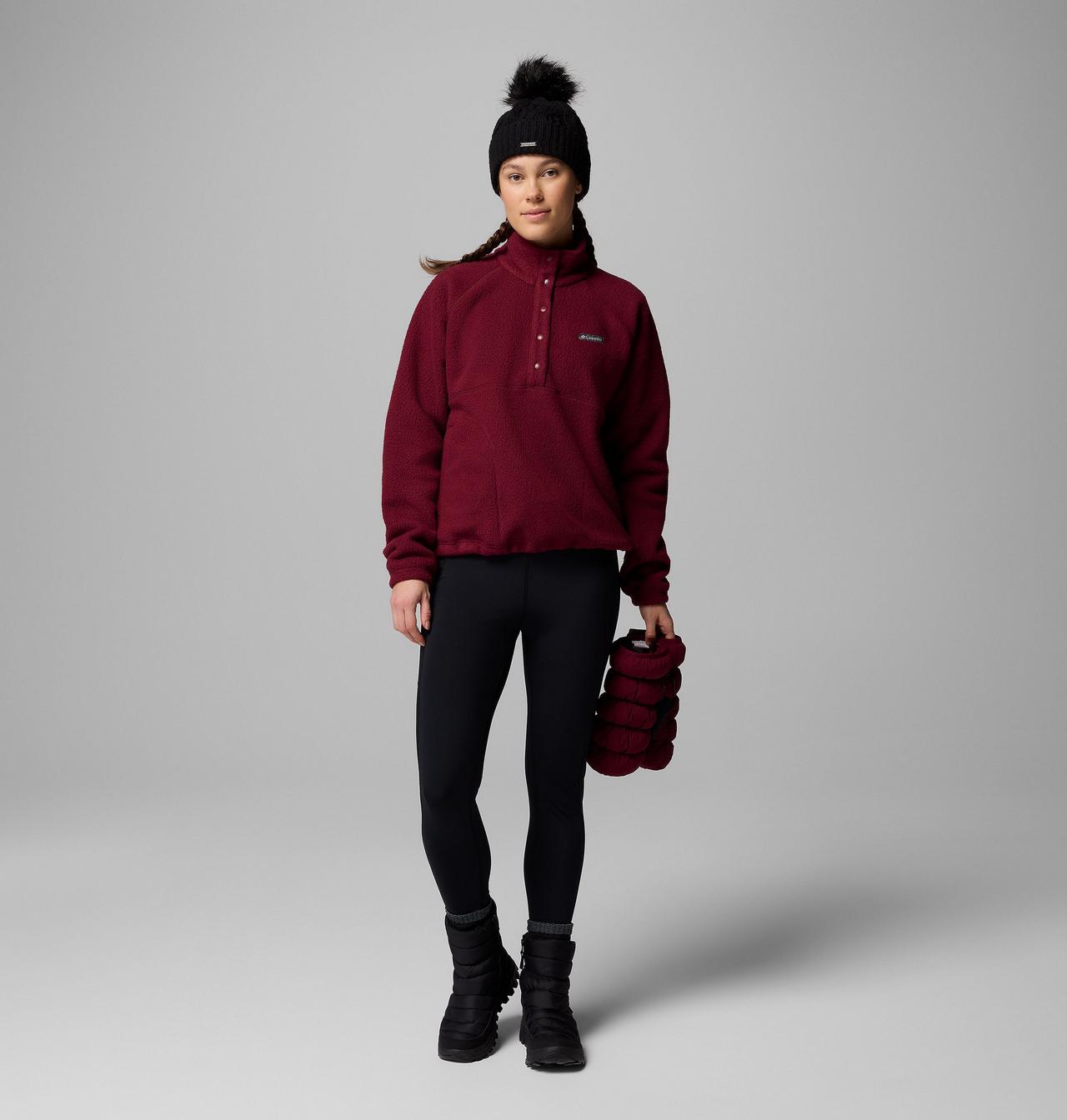 Women's Jasper Ridge™ Pebbled Fleece Half Snap 2