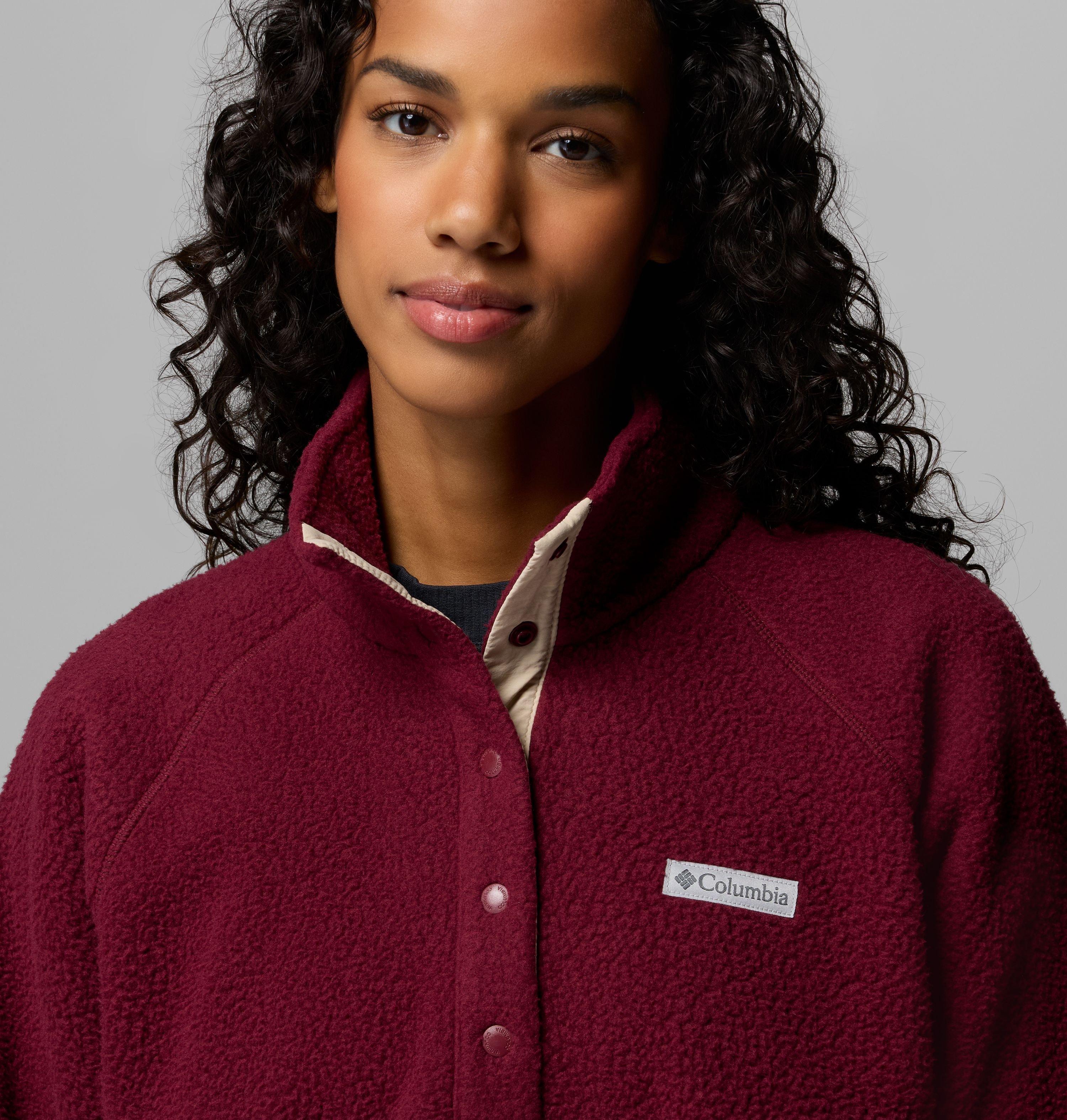 Women's Jasper Ridge Pebbled Fleece Half Snap | 625 | L 5