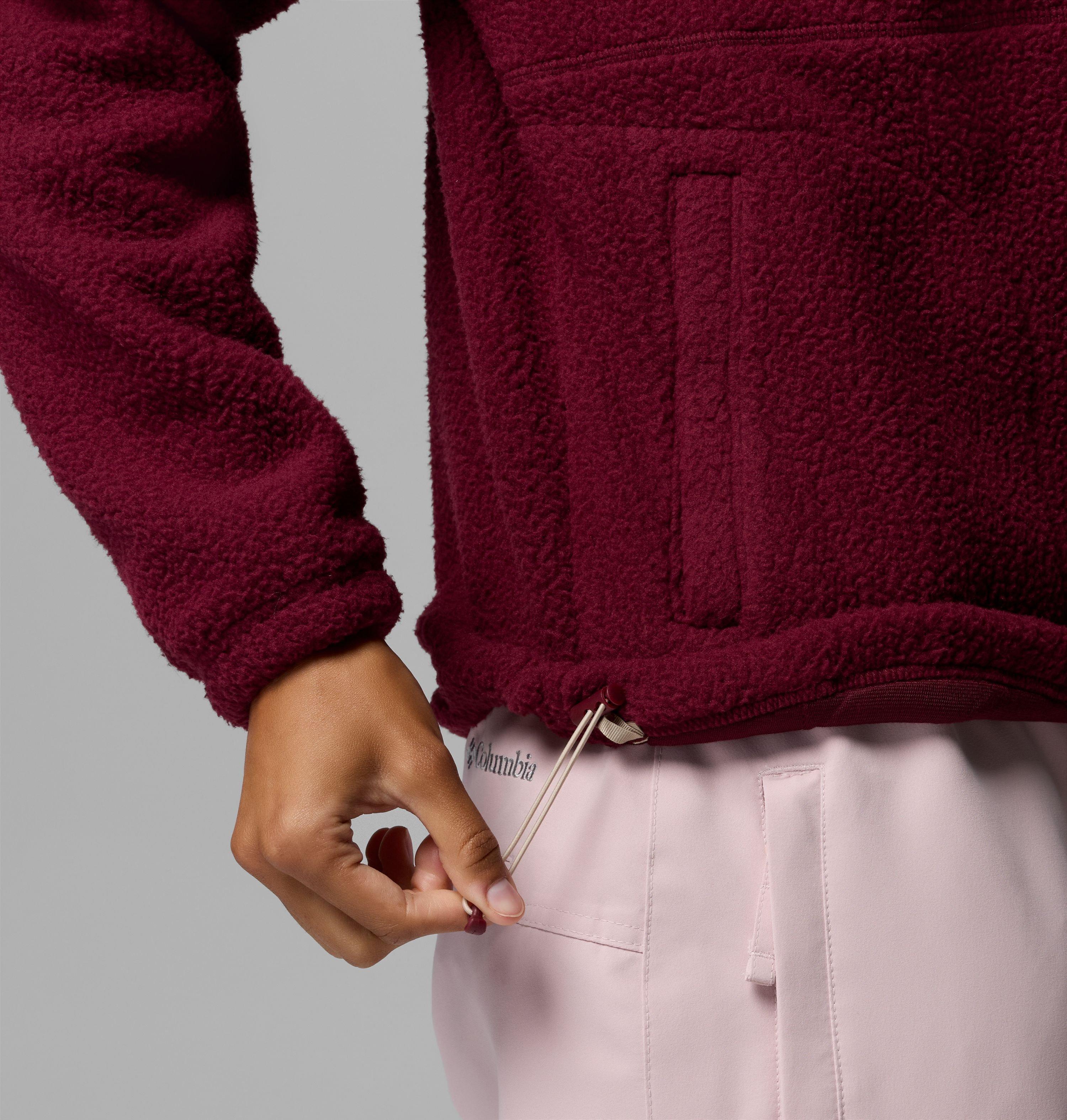 Women's Jasper Ridge Pebbled Fleece Half Snap | 625 | L 6