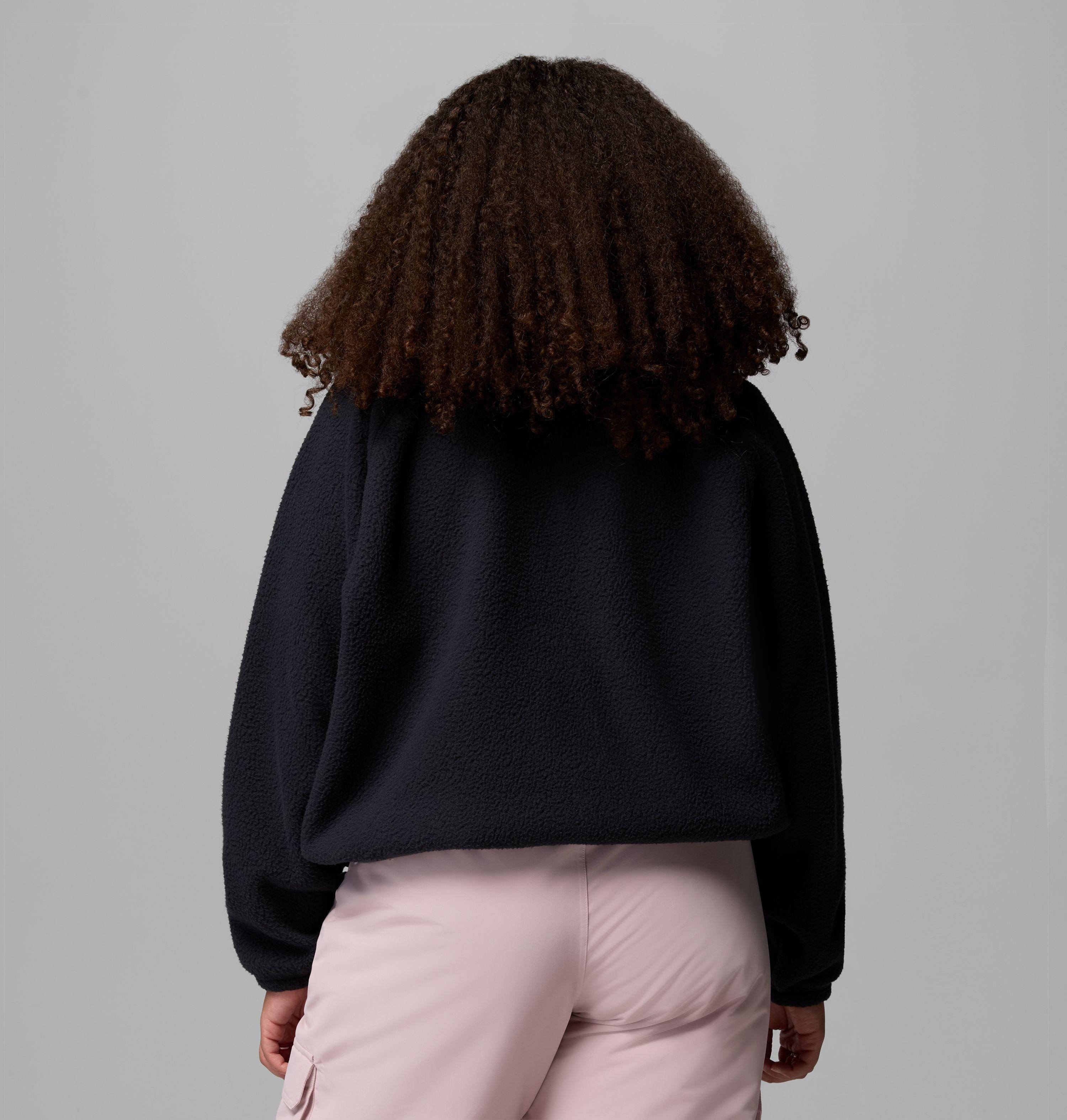 Women's Jasper Ridge Pebbled Fleece Half Snap - Plus Size | 010 | 3X 3