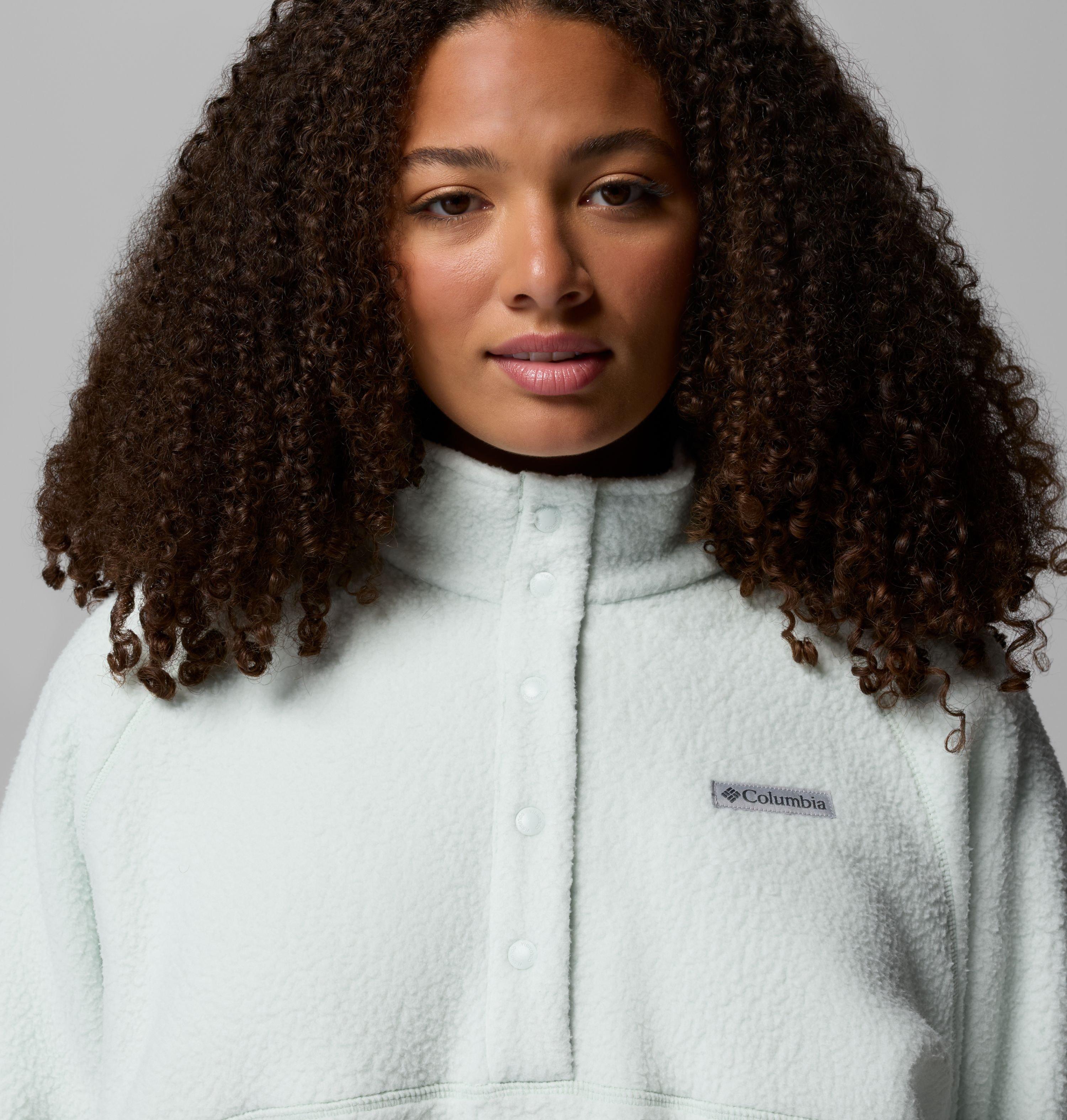 Women's Jasper Ridge Pebbled Fleece Half Snap - Plus Size | 309 | 1X 5